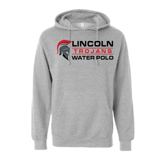 Lincoln Unisex Hoodie - Heather Gray