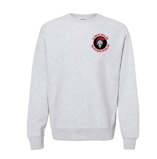 Lincoln Unisex Crew - Heather Gray