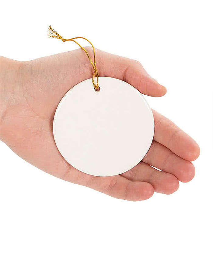 3" Personalized Custom Christmas Ornament - Upload your Child's Face