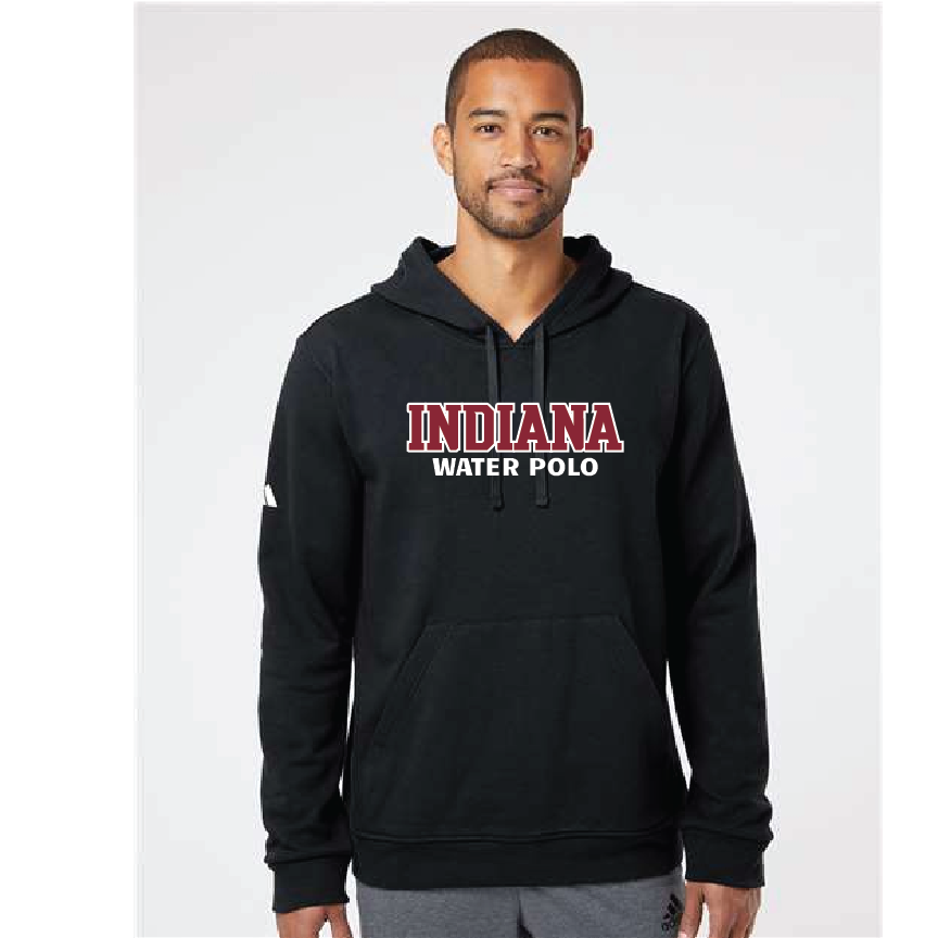 Indiana Adidas Hoodie Tee - Black New