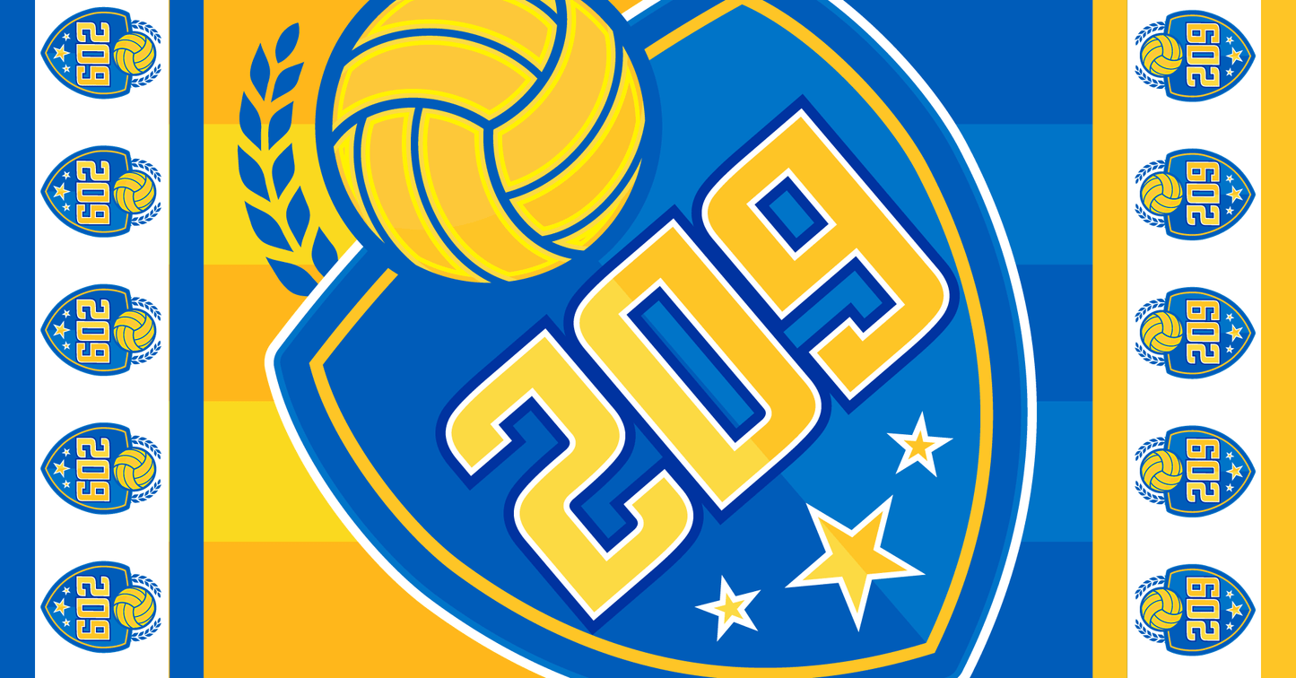 209 Water Polo Club Custom Towel