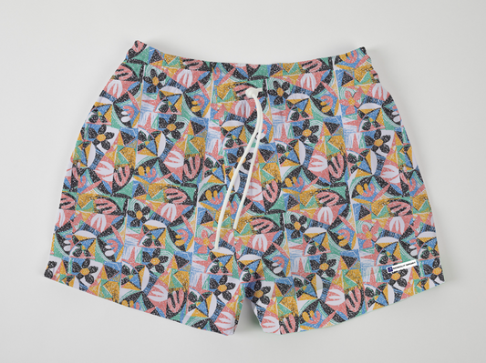 Uga Buga Print Men's 3" Inseam Volley Short