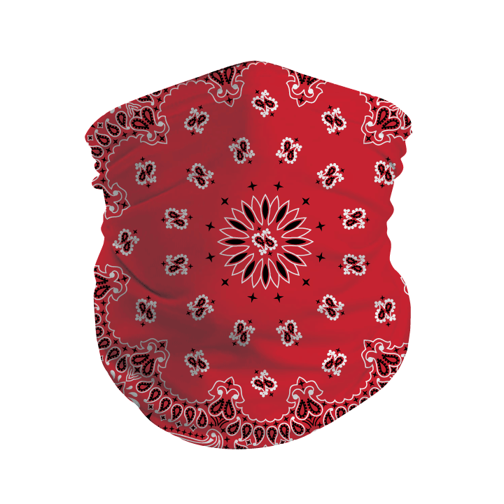 Red Paisley Gaiter
