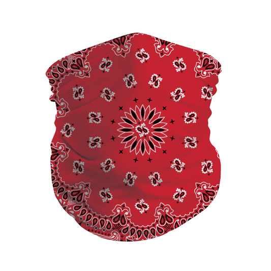 Red Paisley Gaiter