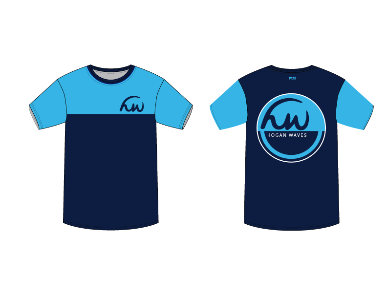 Hogan Waves Men's Performance T-Shirt