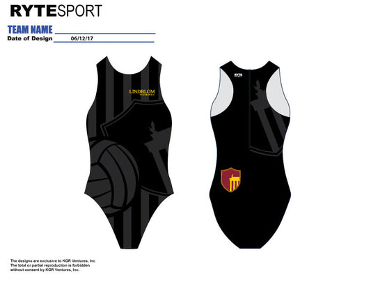 Lindblom Women's Water Polo Suit