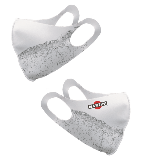 Martini Bubbles Olson Face Mask