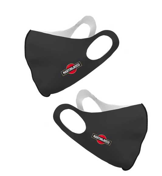 Martini & Rossi Small Logo Olson Face Mask