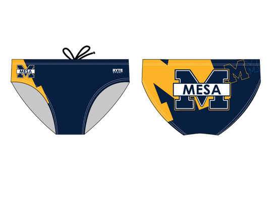 Mesa College Water Polo 2019 Custom Men's Water Polo Brief
