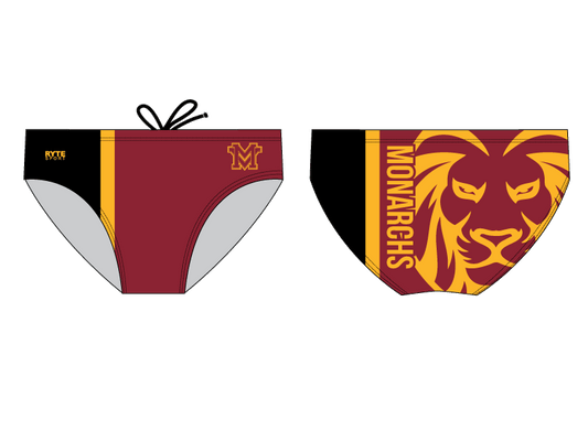 Monte Vista High School Boy's Custom Men's Swim Brief 20
