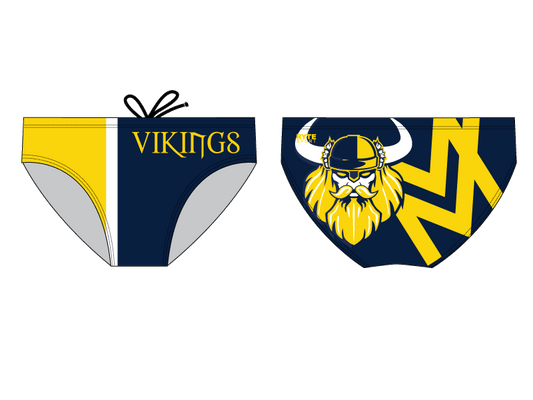 Moreno Valley High School Water Polo 2019 Custom Men's Water Polo Brief - Personalized