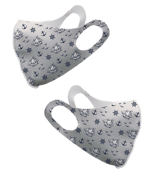 Nautical Olson Face Mask