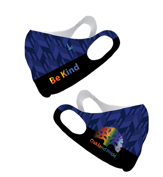 Oakland Pride Be Kind Face Mask
