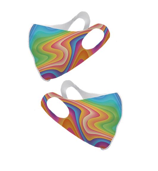 Prism Wave Olson Face Mask