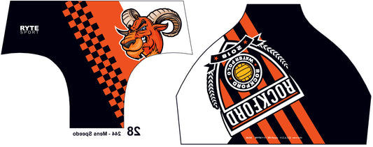 Rockford High School Custom Men's Swim & Water Polo Brief