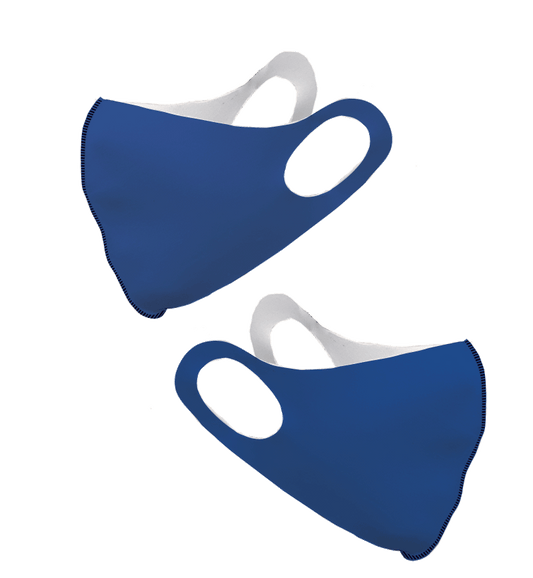 Solid Royal Blue Olson Face Mask