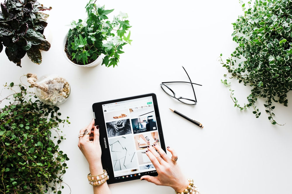 buying a product online 