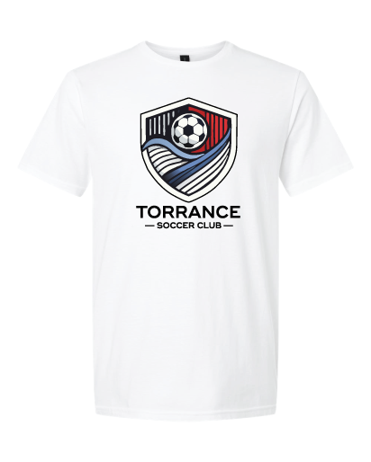 Torrance Soccer Club Adult Tee - White