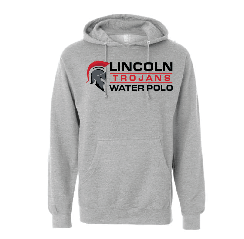 Lincoln Unisex Hoodie - Heather Gray