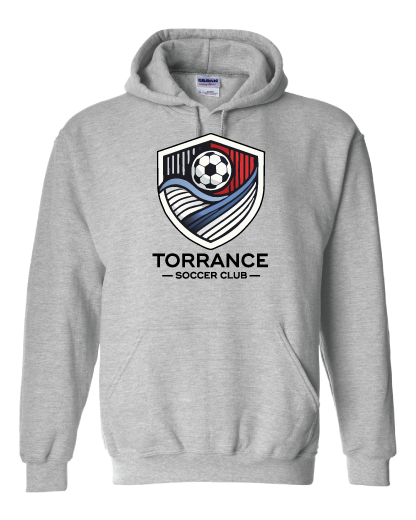 Torrance Soccer Club Adult Hoodie - Sport Grey