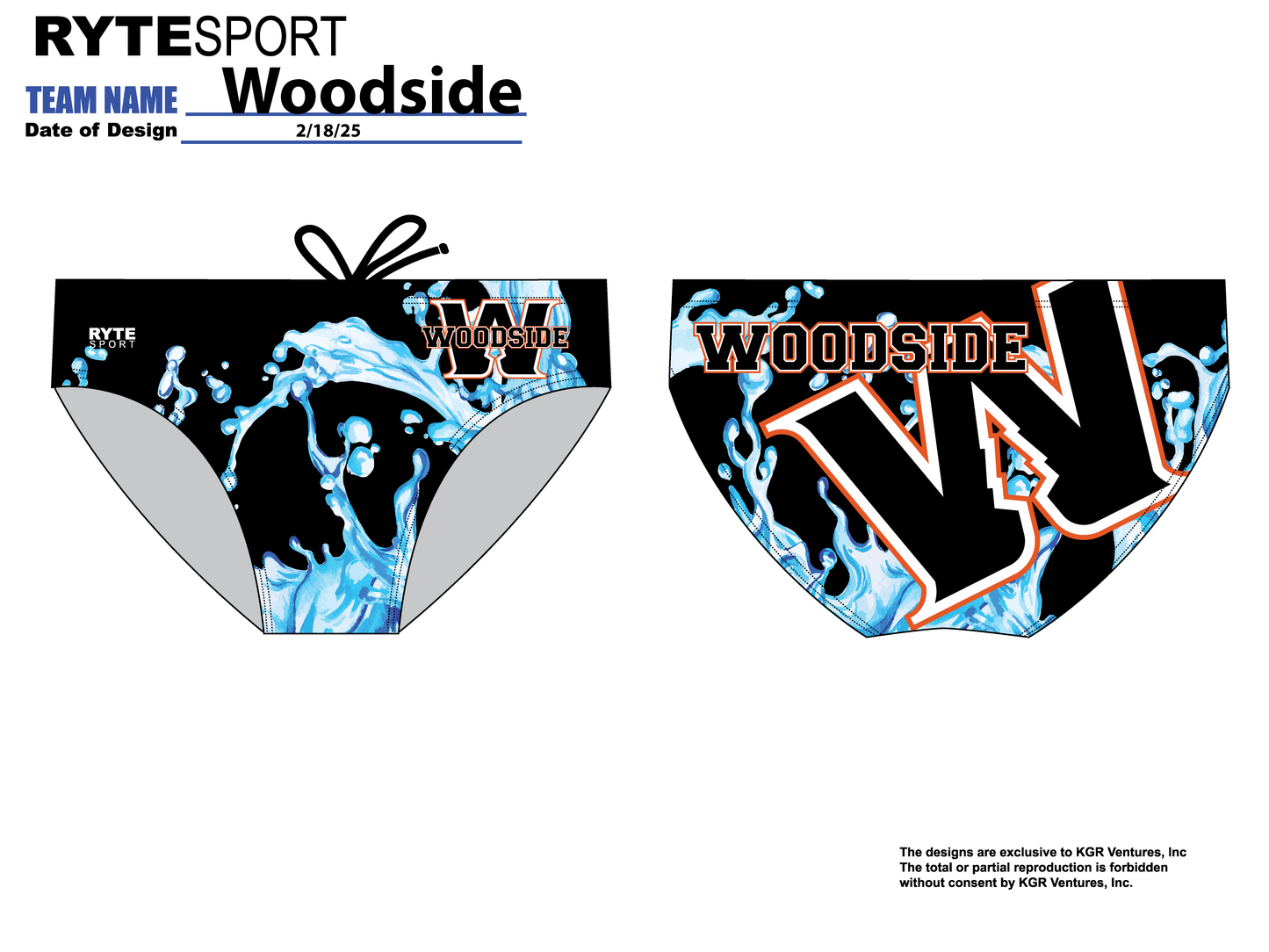 CUSTOM Woodside HS - Bosko - BULK