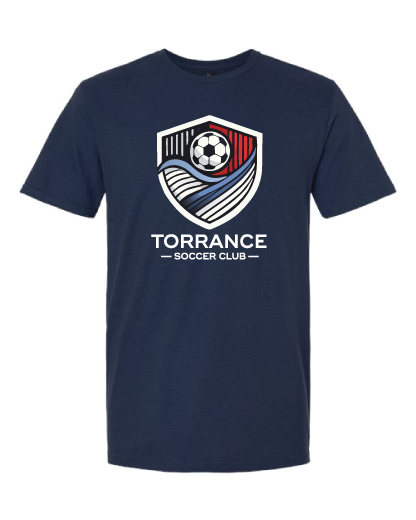 Torrance Soccer Club Adult Tee - Navy