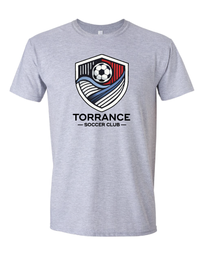 Torrance Soccer Club Adult Tee - Sport Grey