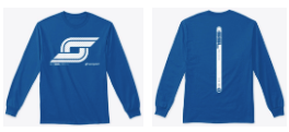 Splitgate Logo LS Tee - Royal – Merch Farm Direct