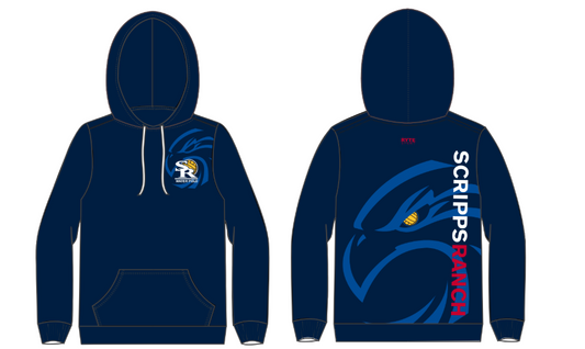 Scripps Ranch High School Water Polo Unisex Hooded Sweatshirt