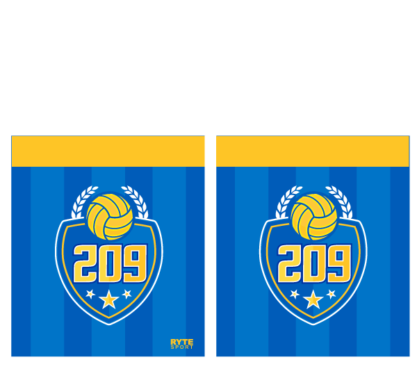 209 Water Polo Club Custom Cinch Bag