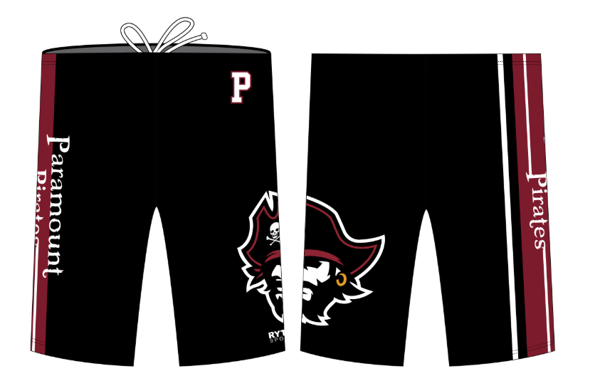 Paramount High School 2019 Swim Team Custom Men's Jammer