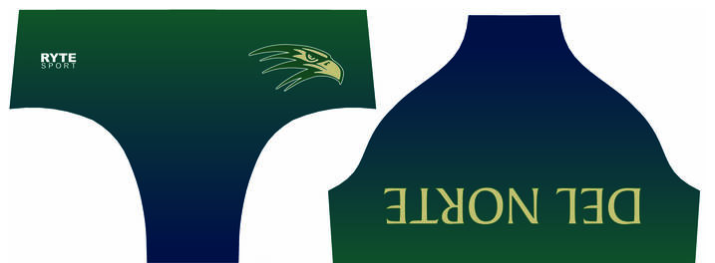 Del Norte High School Custom Men's Water Polo Brief