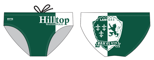 Hill Top High School Custom Men's Water Polo Brief