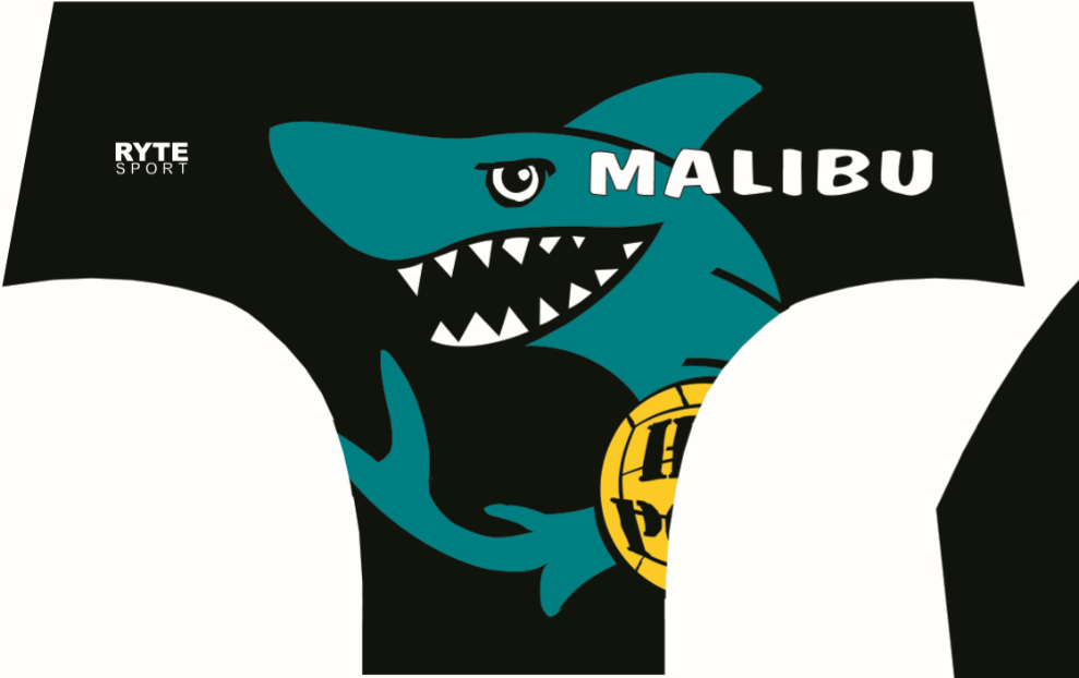 Malibu High School Custom Men's Water Polo Brief