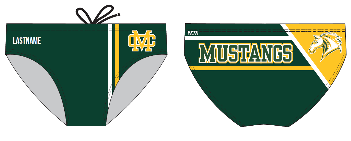 Mira Costa High School 2019 Custom Men's Swim Brief