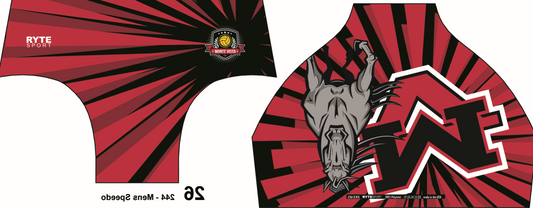 Monte Vista High School Custom Men's Water Polo Brief