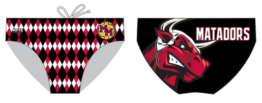 Mount Miguel High School Boy's Water Polo Custom Men's Water Polo Brief