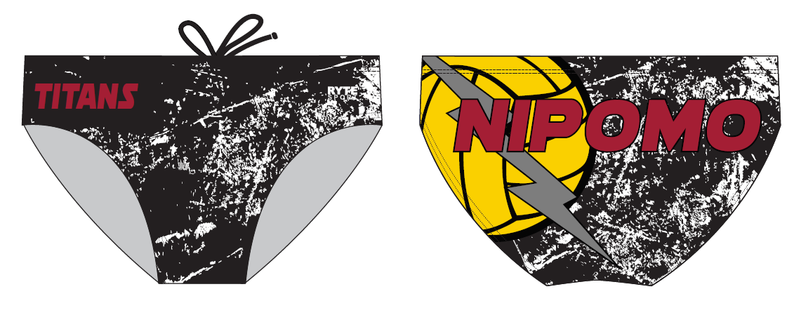 Nipomo High School Water Polo Custom Men's Water Polo Brief