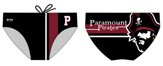 Paramount High School 2019 Swim Team Custom Men's Swim Brief