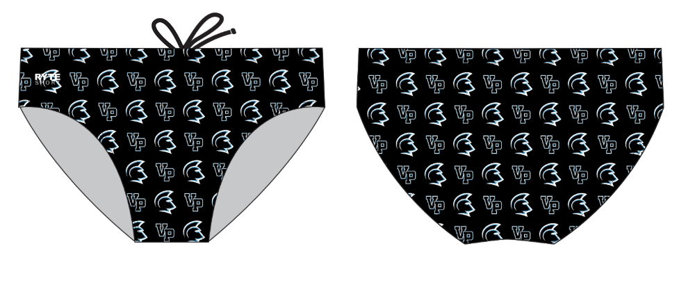 Villa Park High School Custom Men's Water Polo Brief