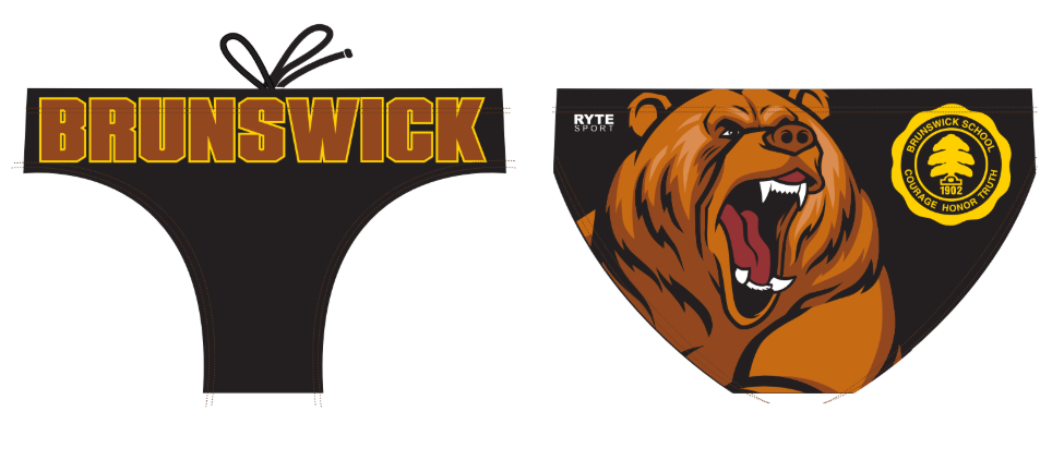 Brunswick School Custom Men's Water Polo Brief