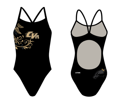 Citrus Valley High School Swim 2019 Team Active Back Thin Strap Swimsuit