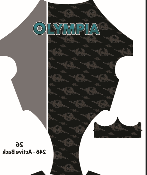 Olympia High School Swim Team Women's Active Back Thin Strap Swimsuit