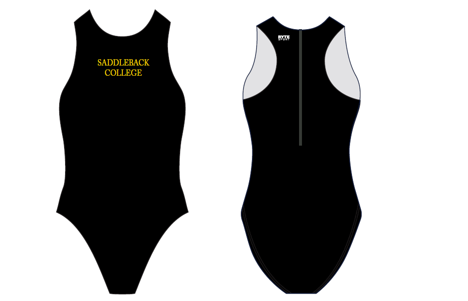 Saddleback College Girls Water Polo Suit – Merch Farm