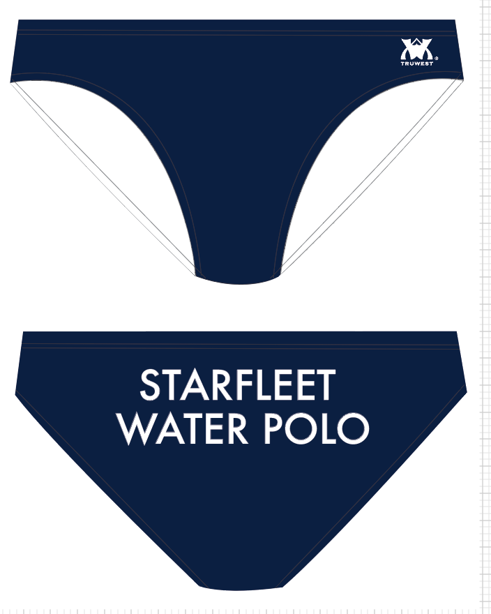 Starfleet Water Polo Brief