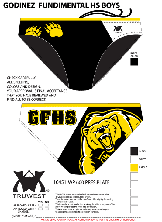 Godinez Water Polo Brief 2021