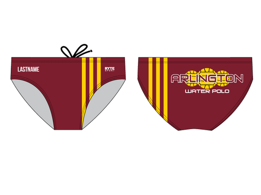 Arlington Water Polo 2019 Custom Men's Water Polo Brief
