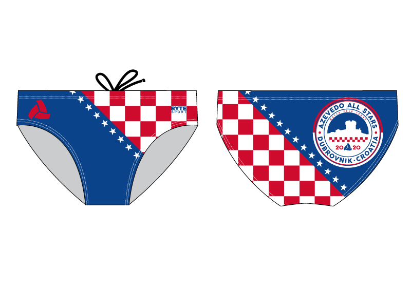 Azevedo Croatia Water Polo All Stars 2020 Men's Water Polo Suit