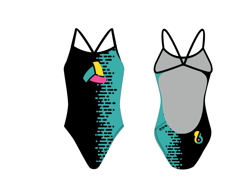 Azevedo - 68 Water Polo Open Back Swim Suit