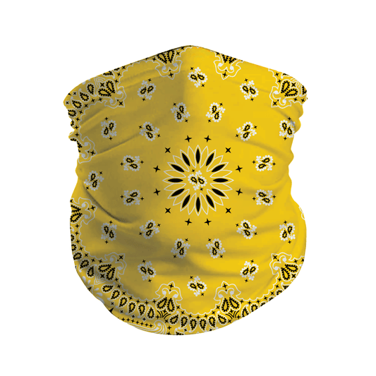 Gold Paisley Gaiter